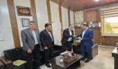 همزمان با هفته قوه قضاییه ،رئیس اداره منابع طبیعی و آبخیرداری شهرستان نوشهر رویان  با رئیس دادگستری و دادستان شهرستان نور دیدار کردند 