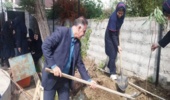 برگزاری پویش «درخت مهربانی» همزمان با آغاز سال تحصیلی در غرب مازندران 