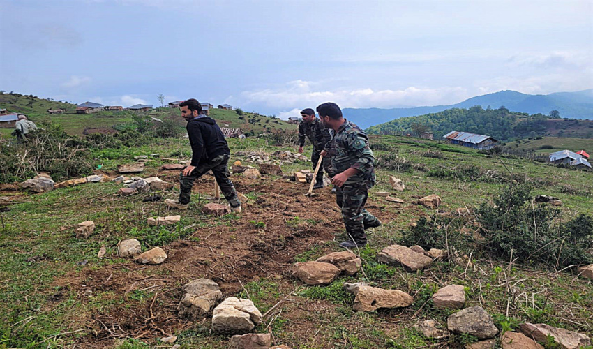 بيش از 10 هزار متر مربع از اراضي ملي در منطقه داكوه بازپس گرفته شد 