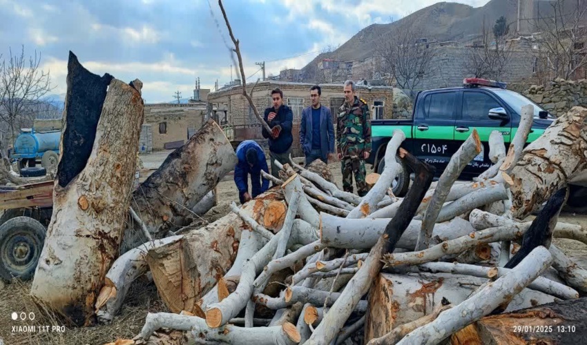 تخريب اعياني در ساحل نوشهر 