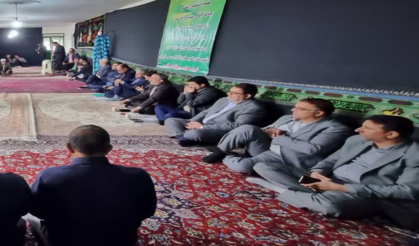 مراسم عزاداري در اداره كل 