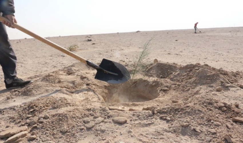 خلع ید شش هزار مترمربع  اراضی تصرفی در شهرستان عباس آباد