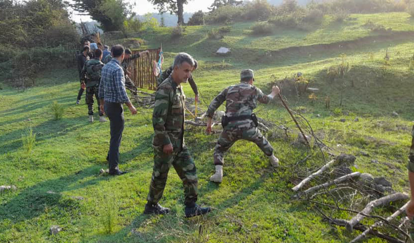 شش هزار مترمربع اراضی ملی در چالوس بازپس گرفته شد 
