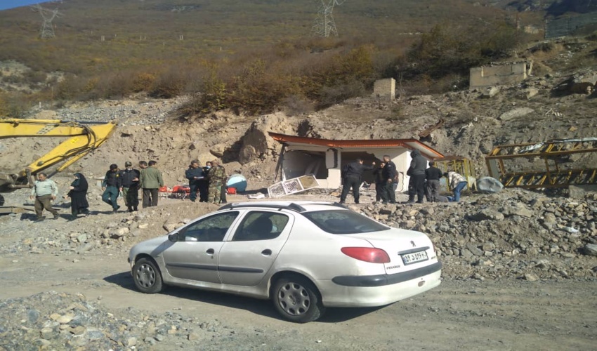 7 بنای غیرمجاز در کندوان تخریب شد