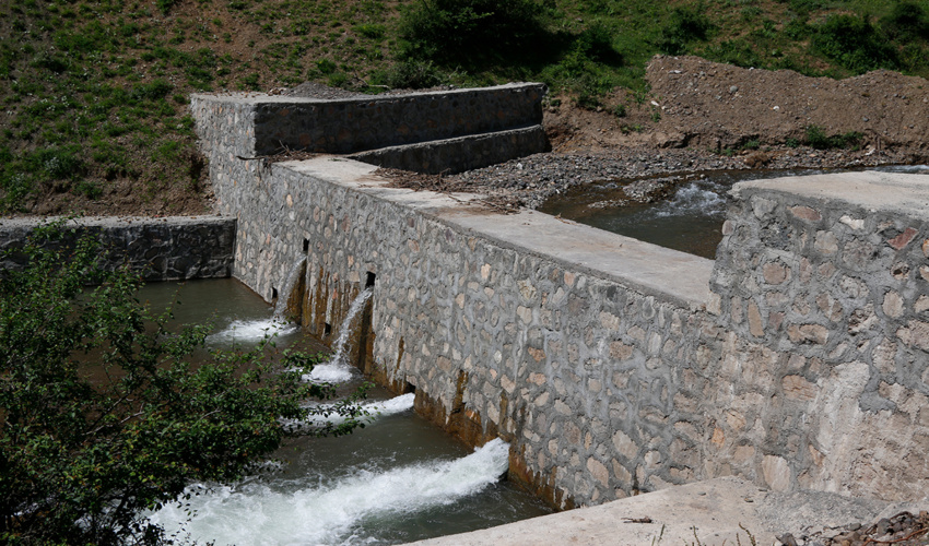 اجرای بیش از 75 هزار مترمکعب سازه آبخیزداری در غرب مازندران