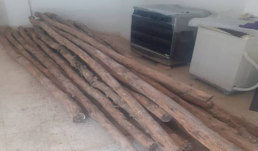کشف چوب آلات قاچاق در منزل شخصی 