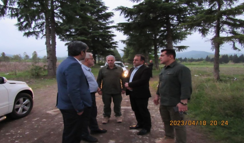 در راستای طرح مردمی کاشت یک میلیارد درخت  نهالستانهای غرب مازندران ساماندهی و بهسازی شد