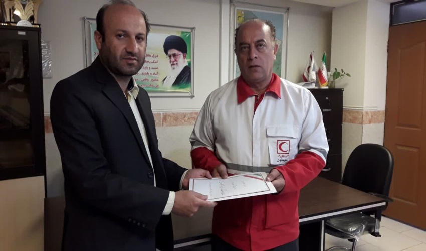 منابع طبیعی رامسر با جمعیت هلال احمر  تفاهم نامه همکاری امضا کردند