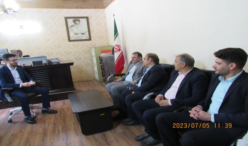 دیدار  مدیرکل منابع طبیعی و آبخیرداری استان مازندران نوشهر با دادستان عمومی و انقلاب شهرستان کلاردشت