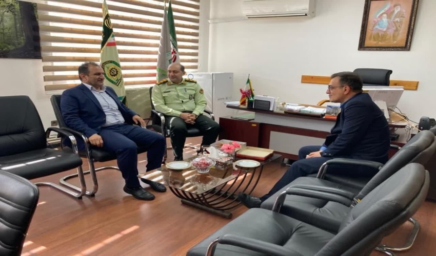  تجلیل از فرماندهی یگان حفاظت منابع طبیعی استان مازندران به مناسبت هفته نیروی انتظامی