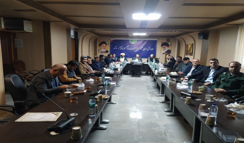 پنجاه و هشتمین جلسه تولید و کاشت طرح مردمی یک میلیارد درخت  برگزار شد