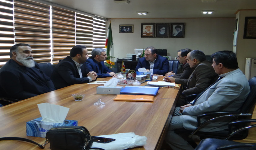 دیدار و نشست صمیمی مدیرکل میراث‌فرهنگی، گردشگری و صنایع‌دستی استان مازندران  با مدیرکل منابع طبیعی و آبخیزداری استان مازندران نوشهر