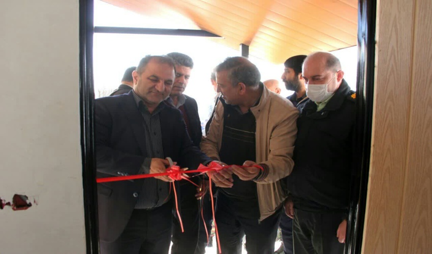افتتاح ساختمان پاسگاه حفاظت منابع طبیعی در پیمبور کلاردشت 