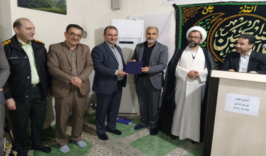 توسط رییس سازمان منابع طبیعی کشور انجام شد