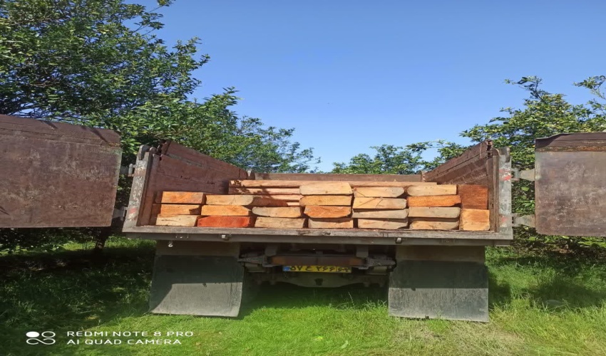 مدیرکل منابع طبیعی مازندران خبر داد؛  توقیف محموله چوب‌ قاچاق جنگلی در نشتارود/یک نفر دستگیر شد