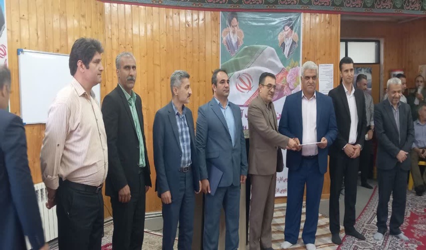 تودیع و معارفه سرپرست اداره منابع طبیعی و آبخیزداری شهرستان عباس آباد