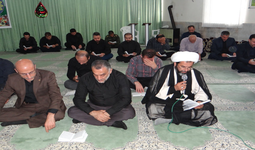 گزارش تصویری/ برگزاری مراسم عزاداری دهه اول محرم در اداره کل منابع طبیعی و آبخیرداری استان مازندران - نوشهر