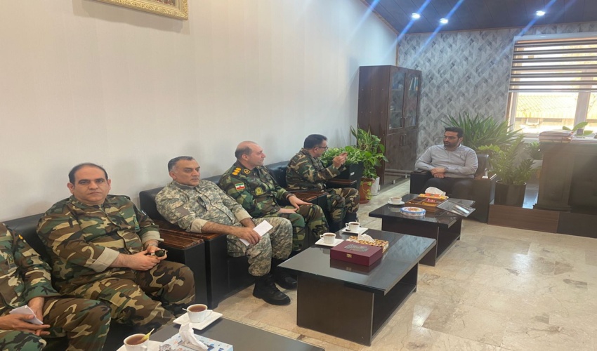 دیدار معاونت برنامه ریزی و توسعه و مدیریت منابع اداره کل  و  هئیت همراه با دادستان شهرستان نور