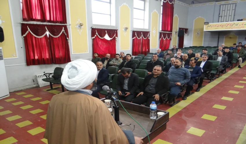 مراسم 9 دی در اداره کل منابع طبیعی استان مازندران برگزار شد