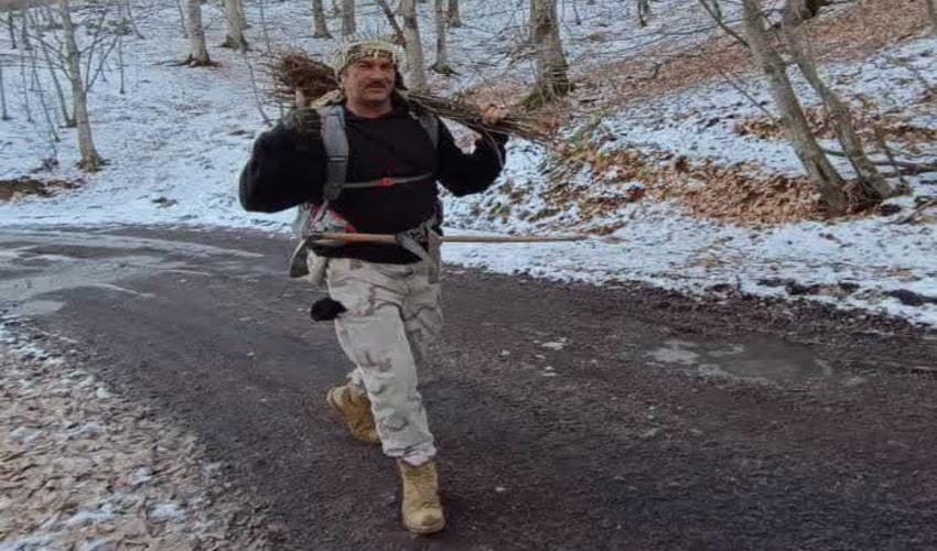 کوهنوردان کلاردشت نهال کاشتند