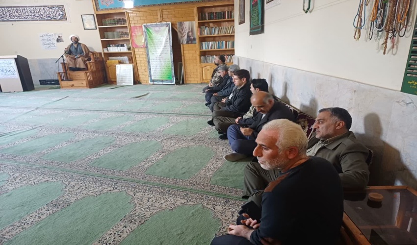  جشن سالروز مبعث پیامبر اکرم (ص) در اداره کل منابع طبیعی و آبخیزداری استان مازندران نوشهر برگزار شد