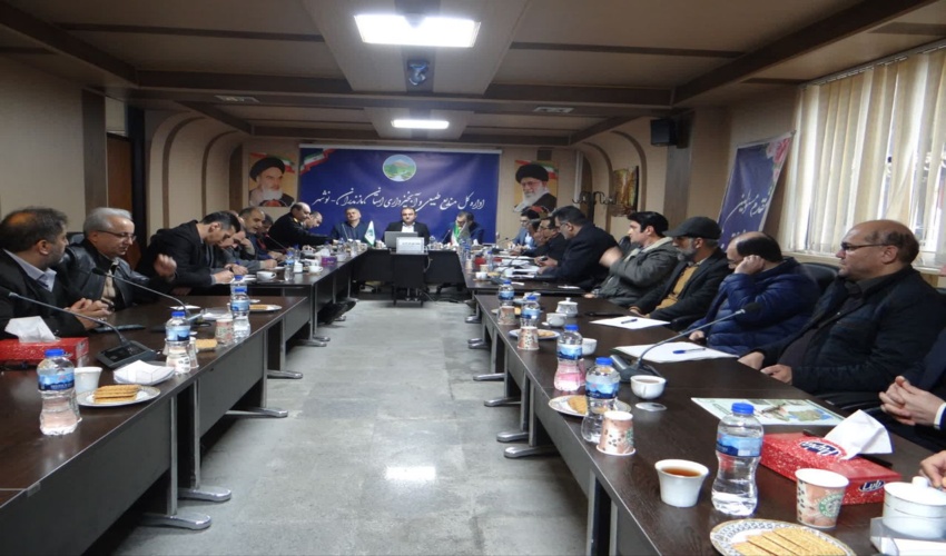 جزئیات جلسه هماهنگی هفته منابع طبیعی نوشهر