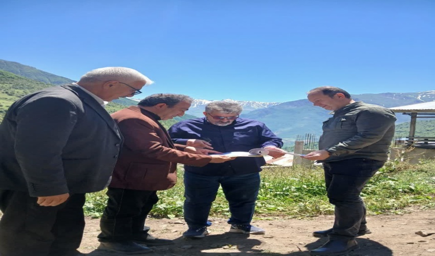 بررسی میدانی مسیرهای پیشنهادی احداث راه دسترسی و لوله‌گذاری گاز در مناطق روستایی